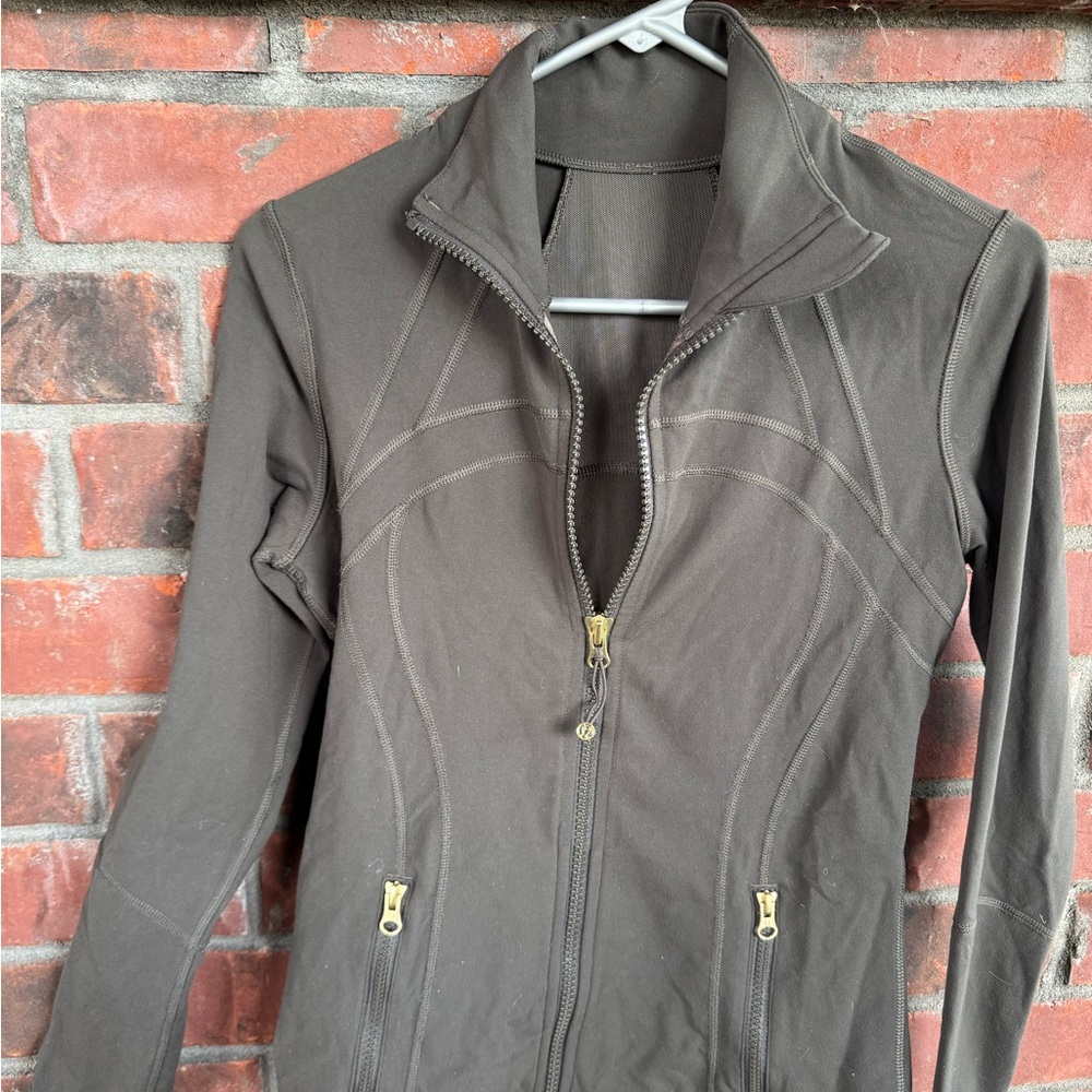 lululemon athletica Olive Green Color Utility Jacket Size 8